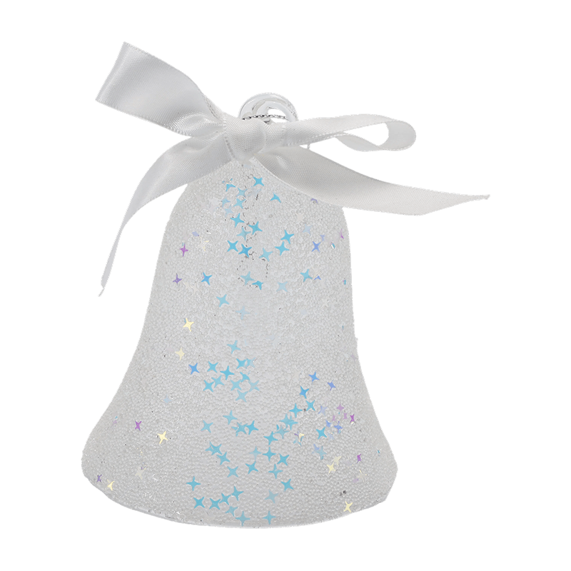 手作りのガラスのクリスマスオーナメント