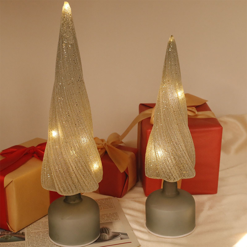 10×25/10×30 ガラス LED イルミネーション クリスマス ツリー装飾オーナメント